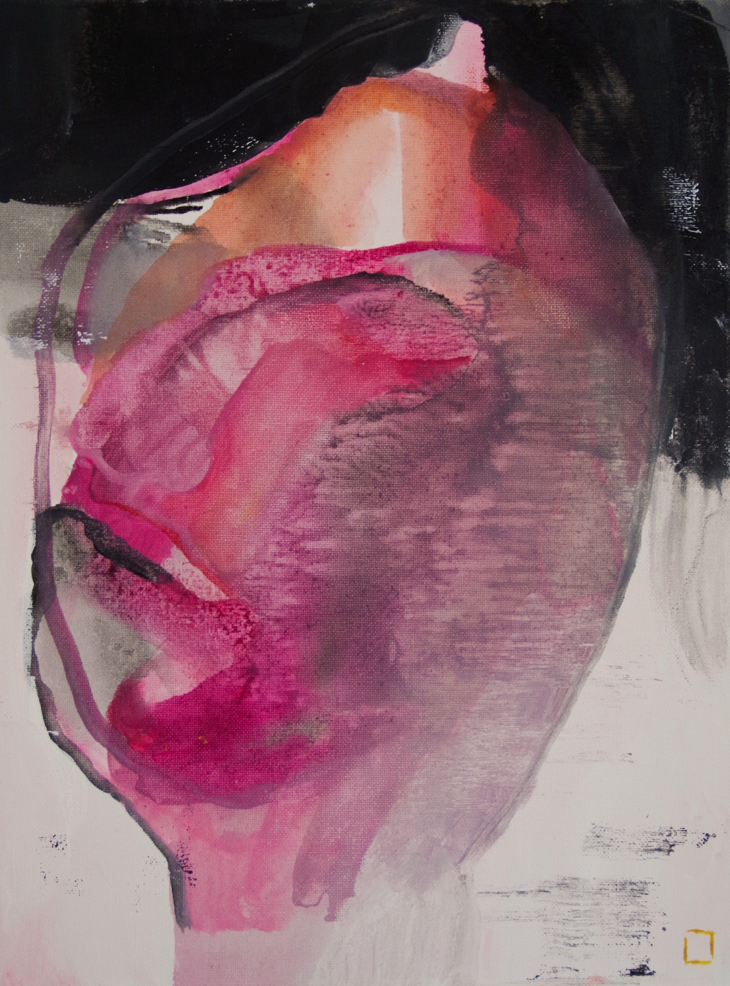 Abstract painting "Flawless" by Liisa Jugapuu