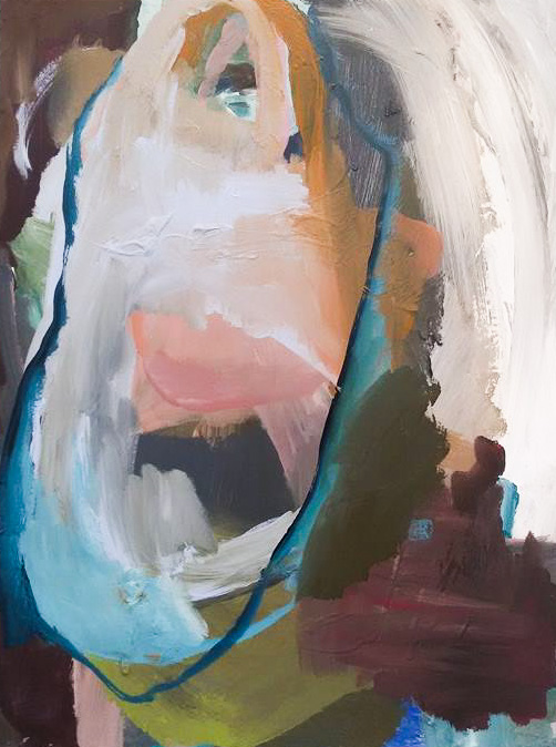 Abstract painting "You" by Liisa Jugapuu