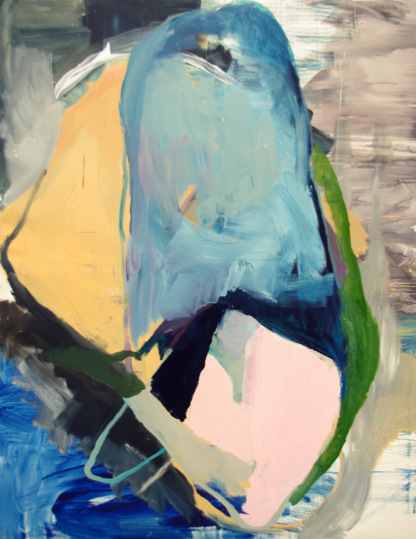 Abstract painting "But" by Liisa Jugapuu