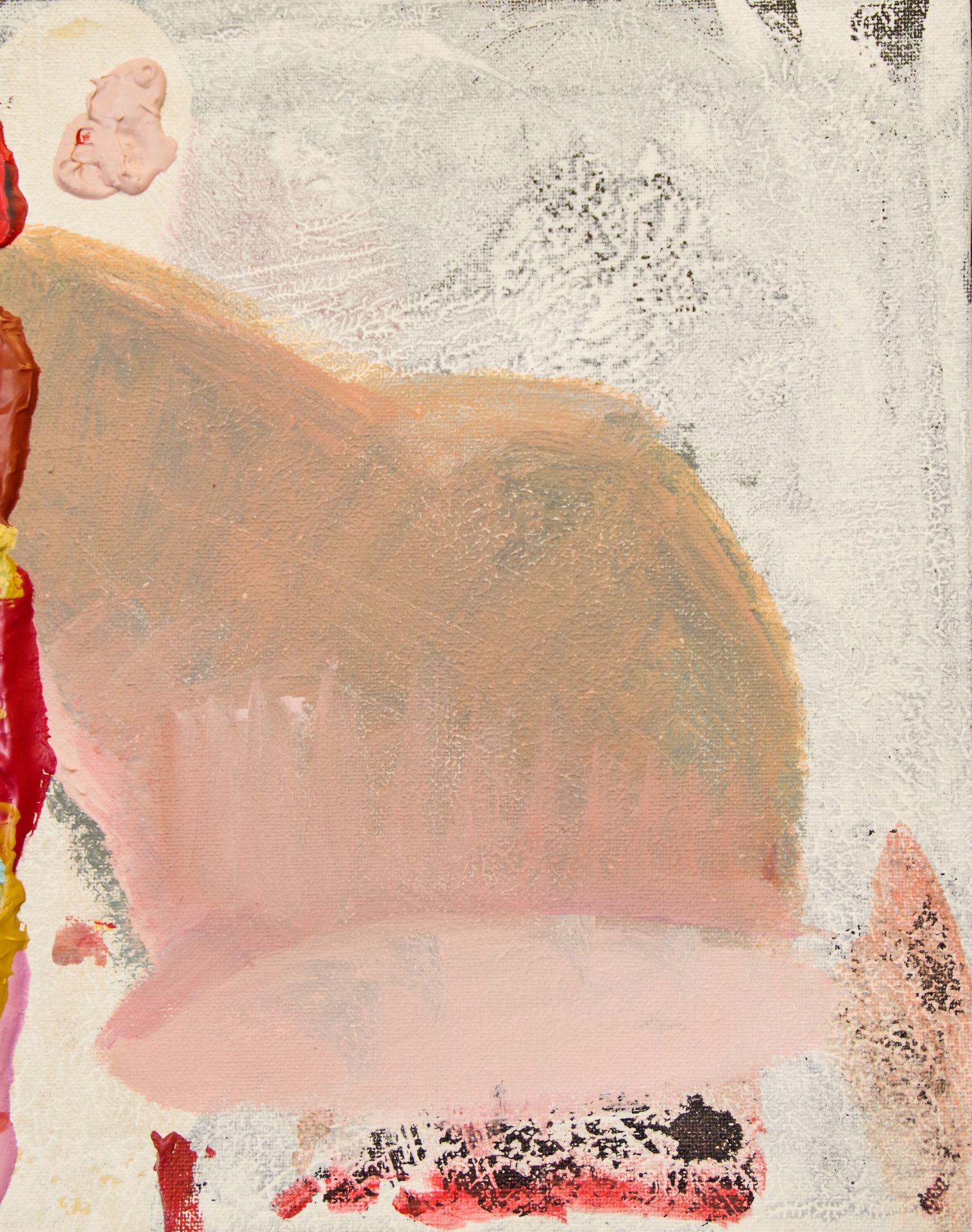 Abstract painting "Gum" by Liisa Jugapuu